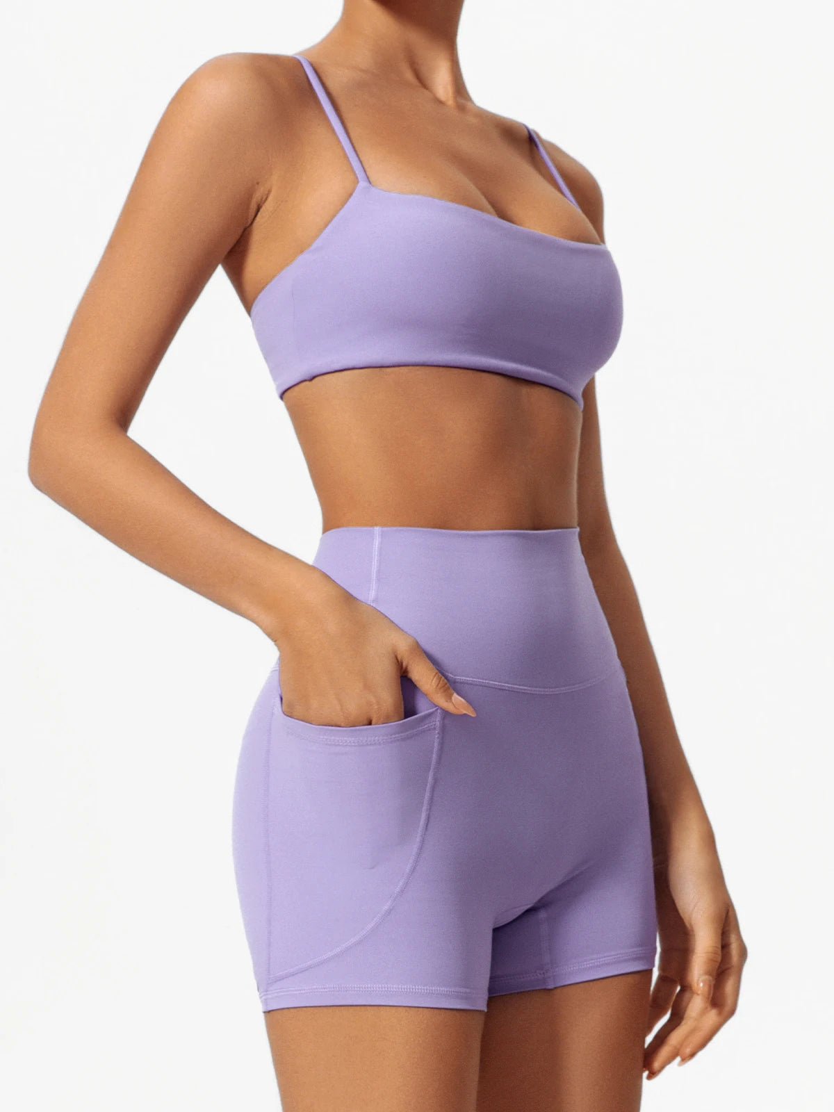 Women's Pocket Yoga Shorts
